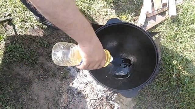 Казан - Кебаб из Телятины на костре. смотреть онлайн