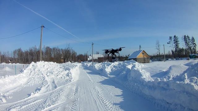 квадрокоптер Bayangtoys X21 + стабилизатор + экшкамера 4К смотреть онлайн