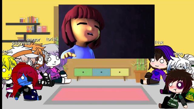 реакция персонажей андертейл на реалистичный андертейл 3 часть смотреть онлайн