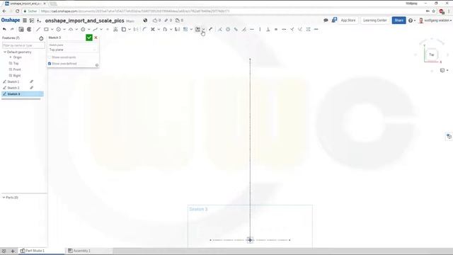 Import & Scale Images - Onshape Training - Part Design смотреть онлайн