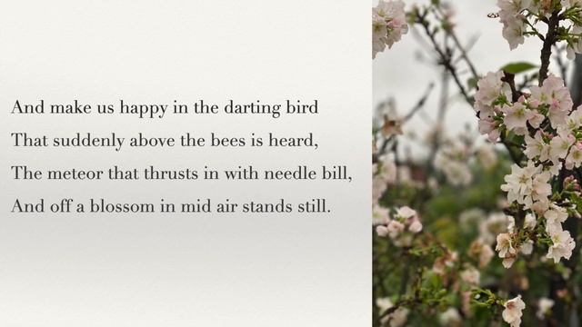 Short Spring Poem: A Prayer In Spring- Robert Frost 春禱- 羅伯特佛洛斯特 （ZH subtitled) смотреть онлайн