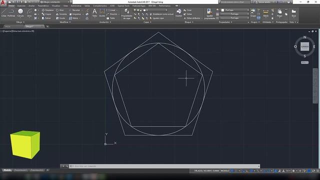 35 - Trazar poligonos en AutoCAD 2017 HD смотреть онлайн