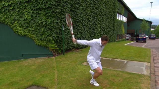Jonas Björkman imitates Stefan Edberg смотреть онлайн
