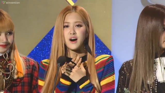 [ENG SUB] BLACKPINK (블랙핑크) Won 'Best New Artist' @26th Seoul Music Awards