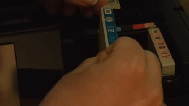 Setup of EPSON Artisan 837 Printer part 1 смотреть онлайн