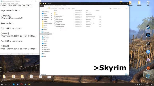Skyrim - Blinking Water FIX for 144hz and 240hz monitor смотреть онлайн