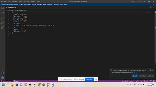 npm init and npm install смотреть онлайн
