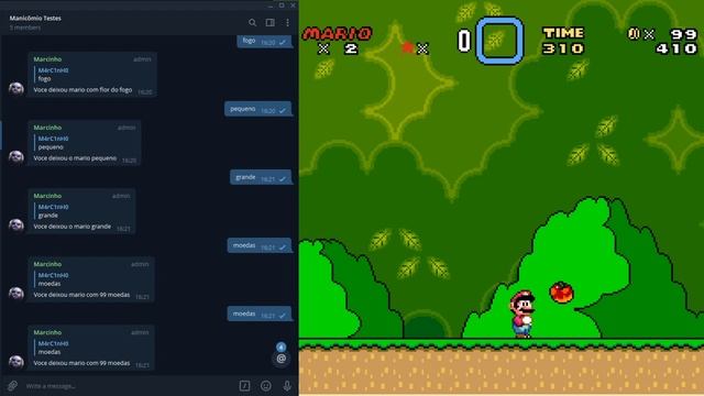 Hack python | Zsnes | Super Mario + Telegram смотреть онлайн
