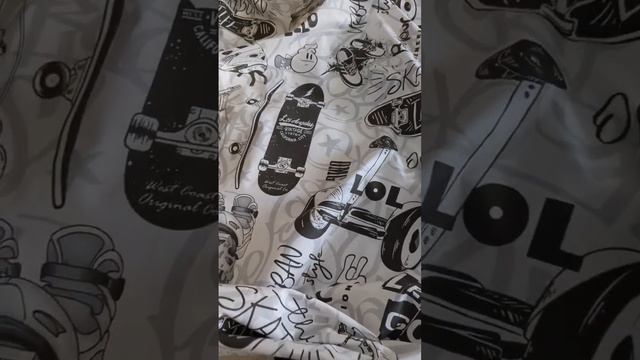 Ткань для пошива постельного белья #поплин#постельноебелье#подросток смотреть онлайн