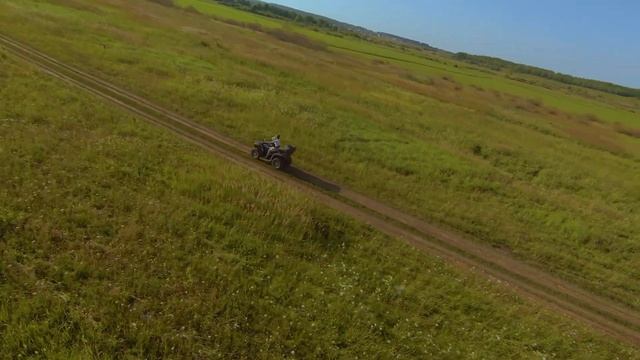 Учу жену кататься на квадроцикле / Квадропокатушки / CFMoto / 4x4 / Полный привод / Off road смотреть онлайн