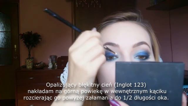 Granatowy makijaż - jesień/zima 2014/15 ♥ Usagi Sekai ♥ смотреть онлайн