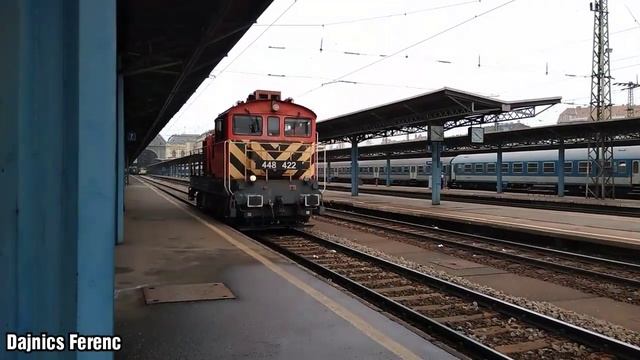 Vonatok a Keleti-Pályaudvar-on / Trains in Budapest-Keleti railway station смотреть онлайн