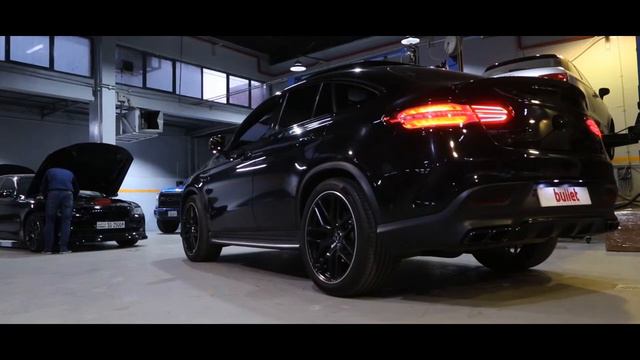 MERCEDES GLE63 with BULLET PERFORMANCE DOWNPIPES смотреть онлайн