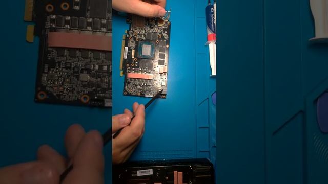 Palit RTX2070 разборка+замена т\пасты ч.1