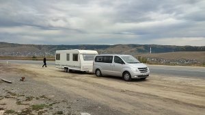 Едем за караваном через Урал в Челябинск и обратно. Уральские горы,  повезло с погодой!