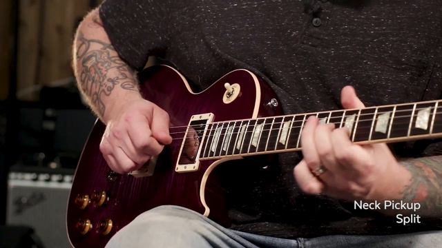 Josh Smith Demos the Gibson Custom Les Paul Custom Pro Purple Edge смотреть онлайн