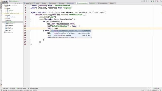 10 Authentication Middleware смотреть онлайн