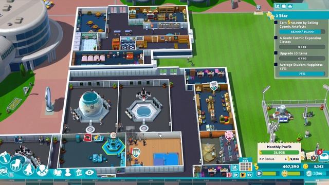 [Completed - UNIVERSE CITY] Two Point Campus Space Academy DLC FIRST LOOK Gameplay Review смотреть онлайн