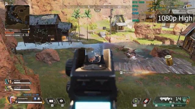 Apex Legends - GTX 1650 - MSI GF63 Thin - Intel i5 - 16GB Ram - 1080p смотреть онлайн