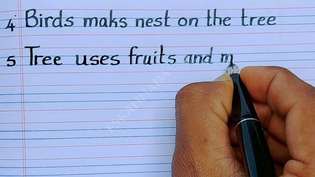 tree | 10 lines on trees in English | essay on importance of trees in English | my favourite tree смотреть онлайн