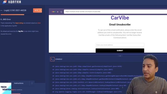 Log4j exploit in action | Free lab | Try yourself! смотреть онлайн