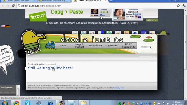 Doodle Jump PC (Downloads) HD смотреть онлайн