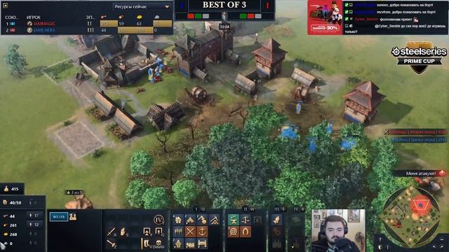 Секретная стратегия за Монголов в Age of Empires 4: Бесконечные башни и тараны смотреть онлайн