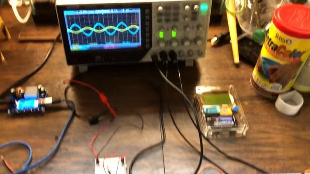 Jfet Amplifier, Hantek DSO4254C смотреть онлайн