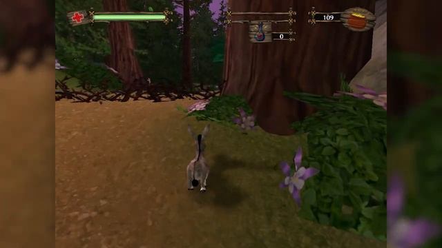 Играю за ОСЛА в Shrek 2: The Game смотреть онлайн