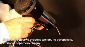 Загибаем заушник на оправе из ацетата, TR-90 и пластика. Простые решения для ремонта очков.