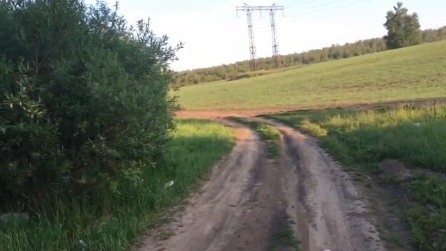 Поставили бассейн. Маленький морж. Велопрогулка по большому кругу 11км. смотреть онлайн