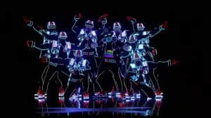 Самое лучшее световое шоу в мире Light Balance (Got Talent) (Таланты)