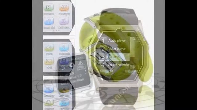 1.6 inch Smart Watch Phone TW520B Quad band Phone MP3 MP4 JAVA смотреть онлайн