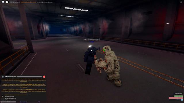 Recontaining SCP-173 with Alexrentha (private server) | Roblox SCI Pathos-III смотреть онлайн