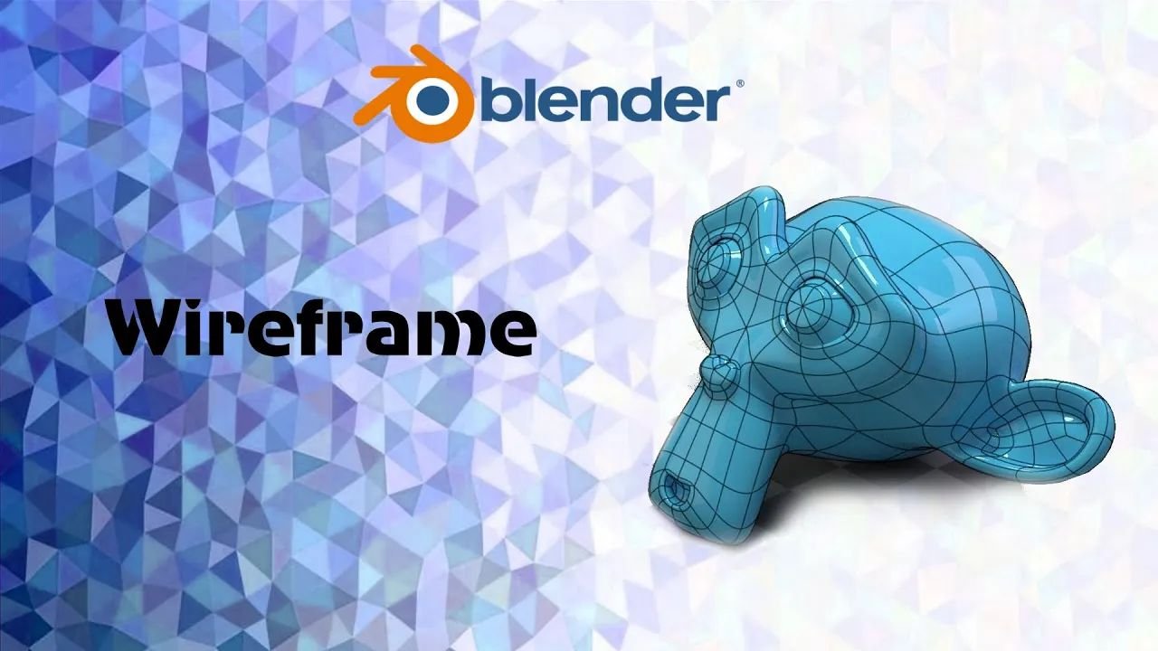 Blender Wireframe Modifier на русском смотреть онлайн