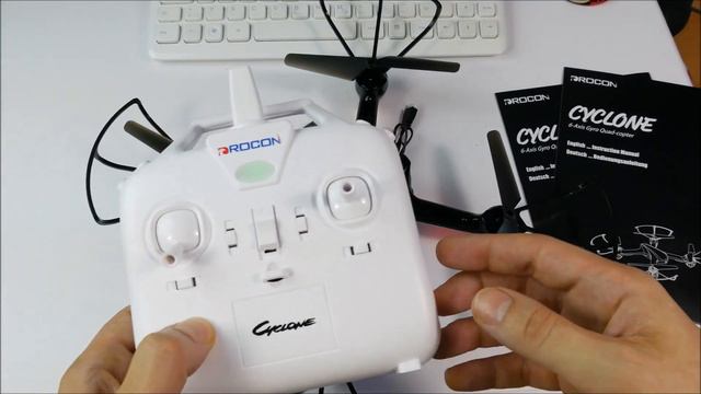 Drohne im Anflug - Quadcopter Cyclone X708 von Drocon im Test - Review - Deutsch смотреть онлайн
