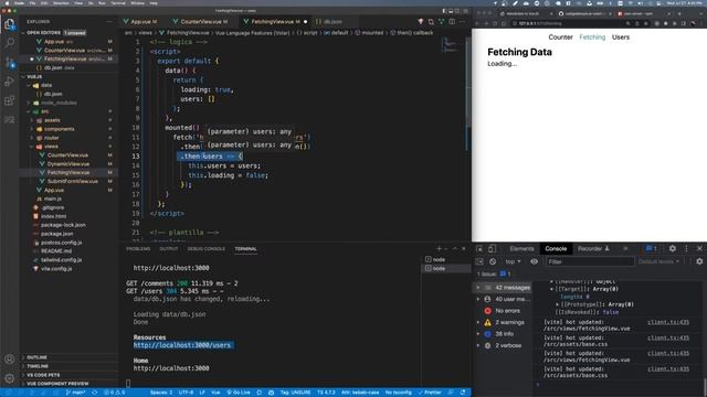 Tutorial Vue JS 3 - Solicitando datos a una API - Video 06 смотреть онлайн
