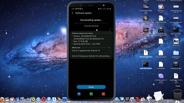 Samsung Galaxy J8 & J6 | How to Update Samsung J8 to Android 10 | Update Samsung Mobile | Android 1 смотреть онлайн