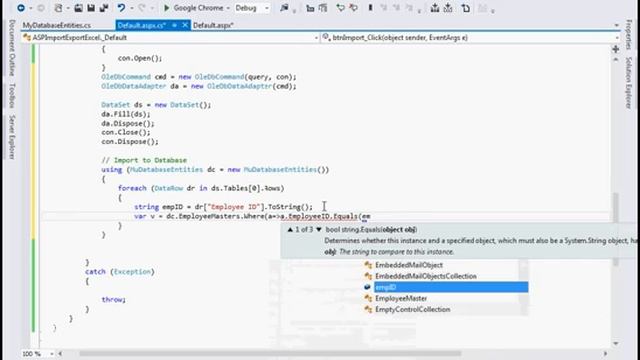 Import export database data from to Excel using ASP NET and Csharp смотреть онлайн
