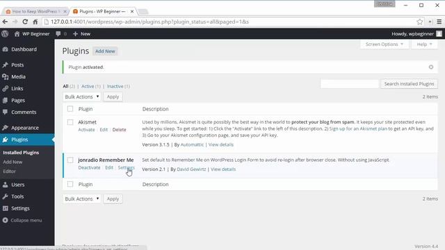 How to Keep WordPress from Forgetting You with Always Remember Me смотреть онлайн