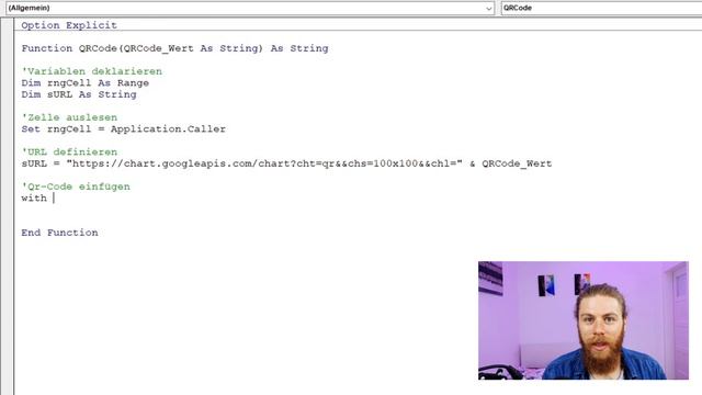 QR Codes in Excel mit einer eigenen Funktion erstellen (+ kostenloser Download) | Excel VBA смотреть онлайн