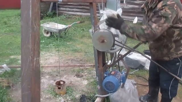 Бурение скважины. ЖЕЛОНКА. часть 1 смотреть онлайн