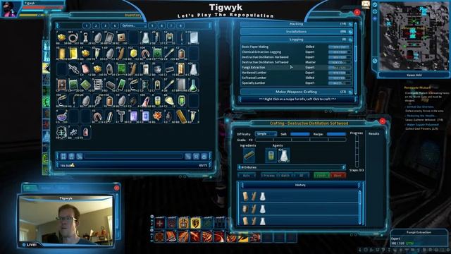 Let's Play The Repopulation - Episode 23 - How Should I Start Crafting? смотреть онлайн