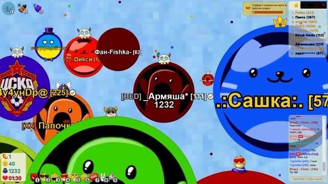 Агарио: Голодные Игры | #35 | Играю с Fishka смотреть онлайн