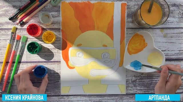 как нарисовать девочка в воде #drawing #рисование смотреть онлайн