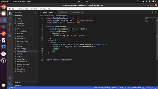 State and Props | State vs Props | #5 | React Native Tutorial in Hindi смотреть онлайн