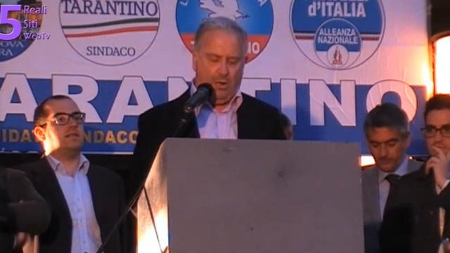 Comizio Dino Tarantino E Gianni Alemanno Del 7 Maggio
