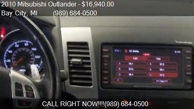 2010 Mitsubishi Outlander GT for sale in Bay City, MI 48706 смотреть онлайн