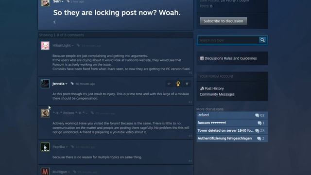 Conan Exiles Authentication Failed - Funcom is Celibrating the Weekend and has no time to fix this смотреть онлайн