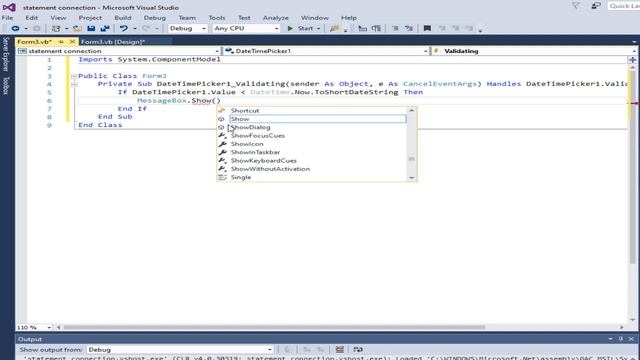 Visual Basic. net tutorial: validate Datetimepicker that the select date greater than date today смотреть онлайн